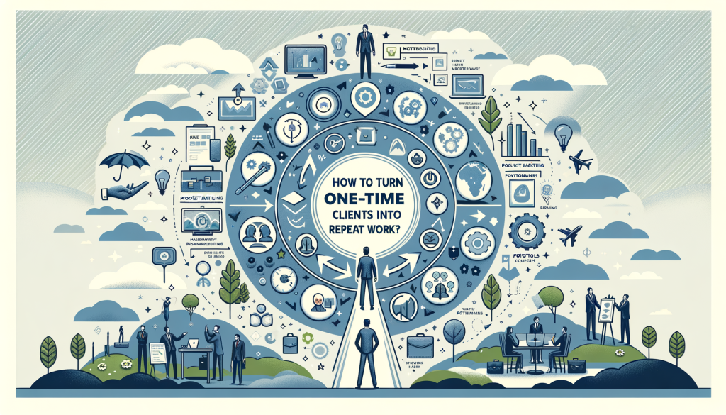 How to Turn One-Time Clients into Repeat Work?